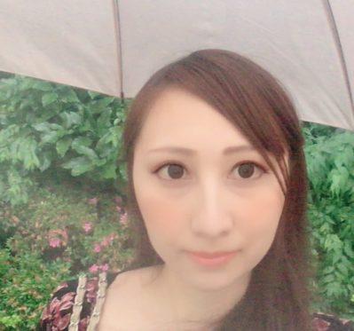 かえで　傘 雨