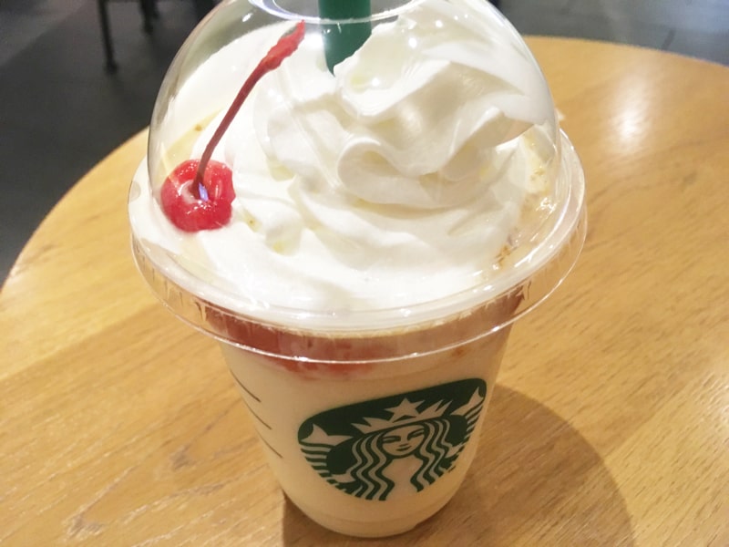 プリンアラモードフラペチーノ